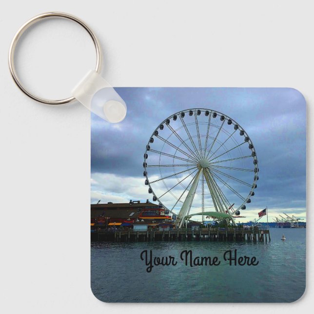 Chaveiro Seattle Great Wheel #2 Keychain (Frente)