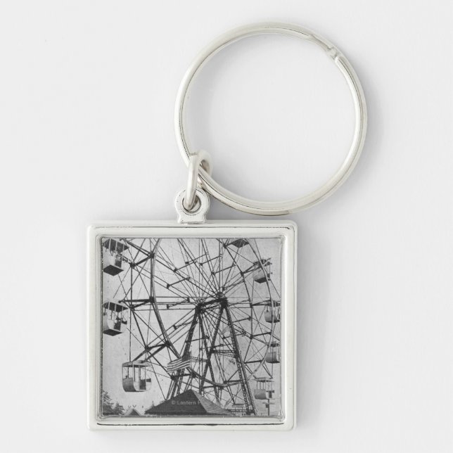 Chaveiro Seattle, Washington Yukon-Pacific Expo Ferris (Frente)