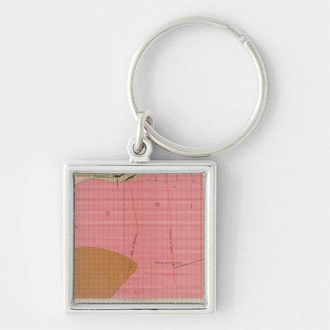 Chaveiro Seção Horizontal do Comstock Lode South (Frente)