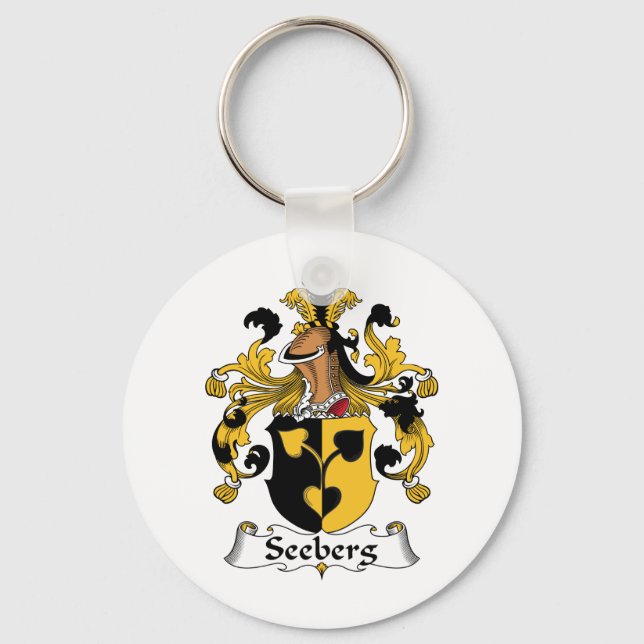 Chaveiro Seeberg Family Crest (Frente)