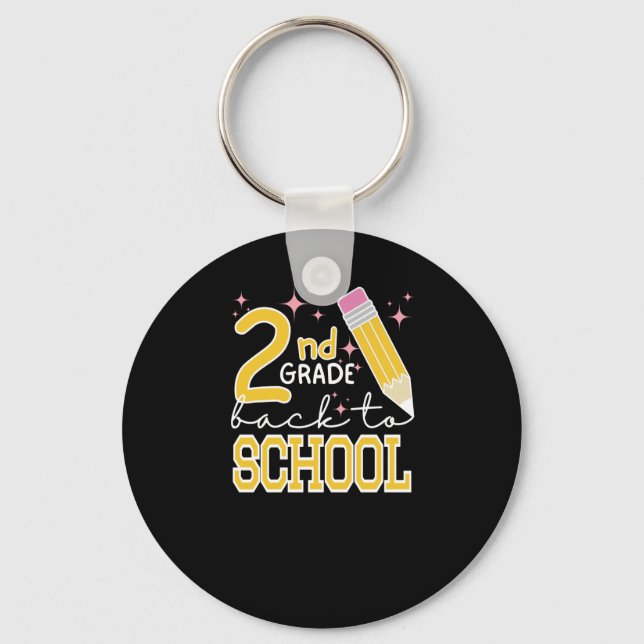 Chaveiro Segundo ano de volta à escola (Frente)