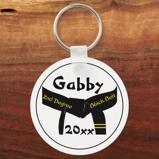 Chaveiro Segundo de Graus de Artes Marciais (Frente)