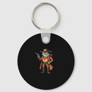 Chaveiro Segure Parceiro Estou Superestimulado Sapo Cowboy