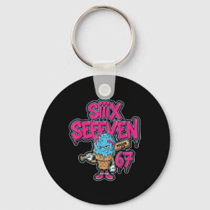 Chaveiro Seis Sete 67 Bysebyll Jogador Sorvete Gotejamento