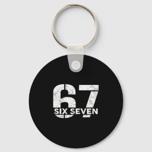 Chaveiro Seis Sete 67 Número 67 Meme 6 7 Moda Seis Sete G