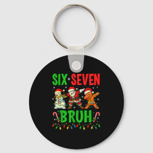 Chaveiro Seis Sete 6 7 Meme Dabbing Papai Noel Biscoito de