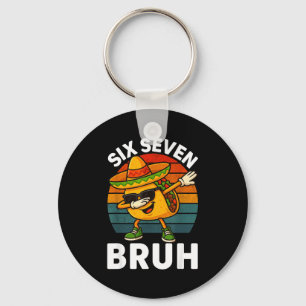 Chaveiro Seis Sete 6 7 Meme Dabbing Taco Cinco De Mayo Comi