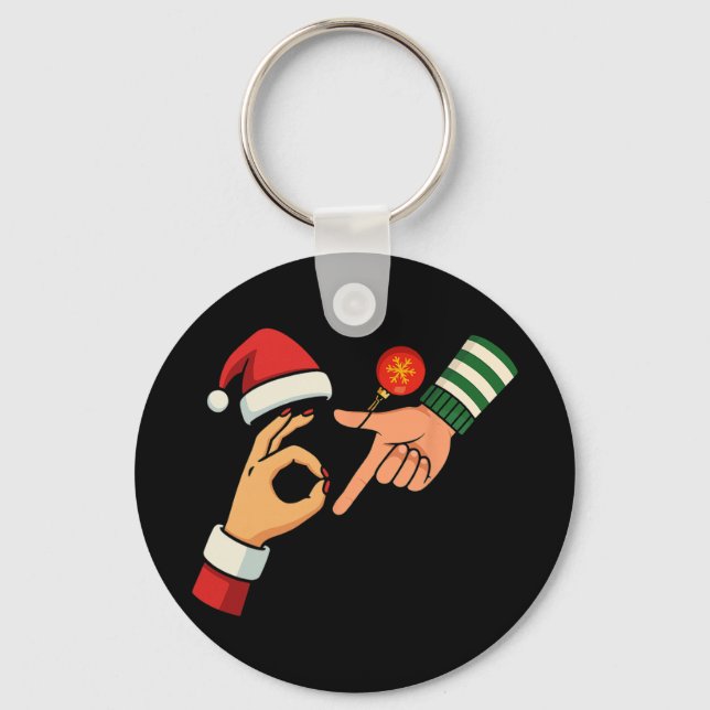 Chaveiro Seis Sete 6 7 Meme Geração Alpha Gíria 67 Natal Eu (Frente)