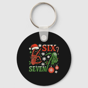 Chaveiro Seis Sete Meme Natal 6-7 Natal Esqueleto Ha