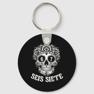 Chaveiro Seis Sete Mexicano Los Muertos Calaveras Caveira 6
