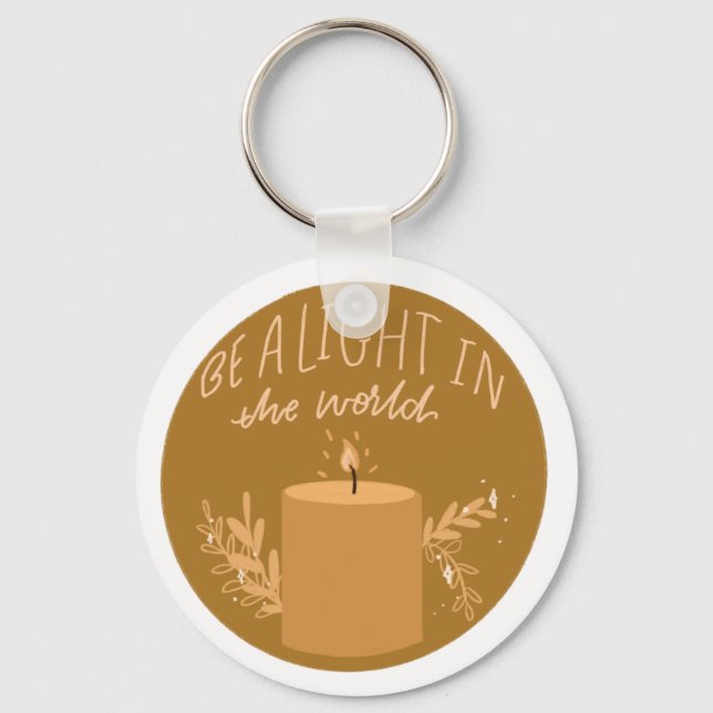 Chaveiro Seja a Luz do Mundo (Frente)