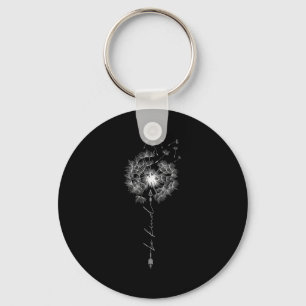 Chaveiro Seja Bonito, Seta De Dandelion Tatto Motif Respire