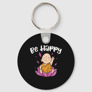 Chaveiro Seja Feliz Yoga