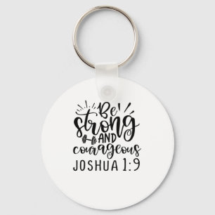 Chaveiro Seja Forte E Corajosa Joshua 1 9