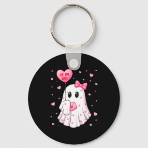 Chaveiro Seja Meu Boo Coração Boo Fantasma Roupa de Dia dos