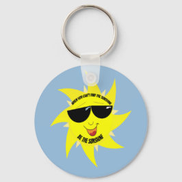 Chaveiro Seja O Arco-Íris Sunshine