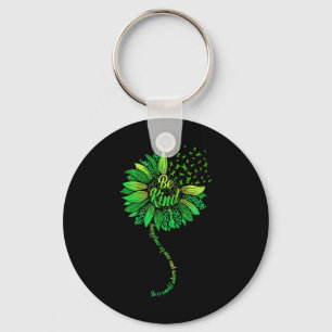 Chaveiro Seja verde Fita Sunflower Mental Health Aware