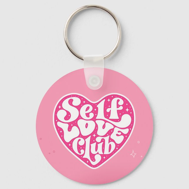 Chaveiro Self Love Club (Frente)