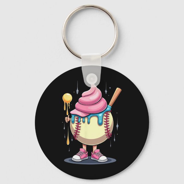 Chaveiro Sell Ice Cream Drip _5  (Frente)