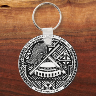 Chaveiro Selo da Samoa Americana