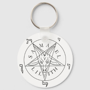 Chaveiro Selo de Baphomet