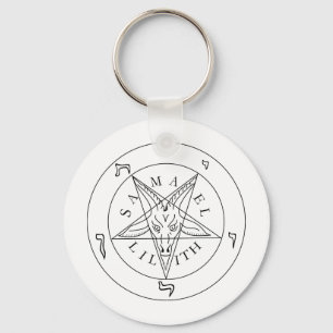 Chaveiro Selo de Baphomet