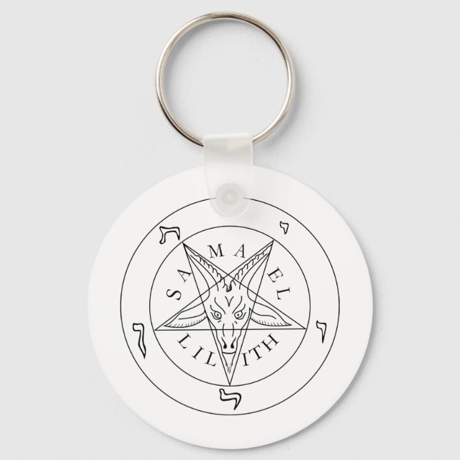 Chaveiro Selo de Baphomet (Frente)