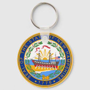Chaveiro Selo de New Hampshire