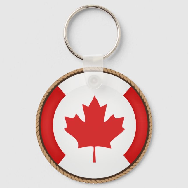 Chaveiro Selo de Sinalizador legal do Canadá (Frente)