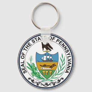 Chaveiro Selo do estado de Pensilvânia