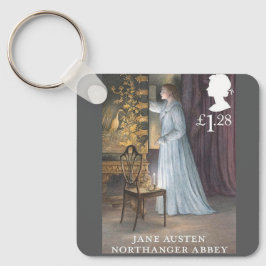 Chaveiro Selo e citação de Northanger Abbey