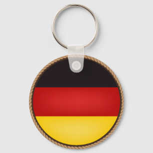 Chaveiro Selo legal da bandeira de Alemanha