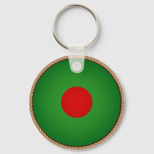 Chaveiro Selo legal da bandeira de Bangladesh