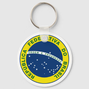 Chaveiro Selo Nacional do Brasil