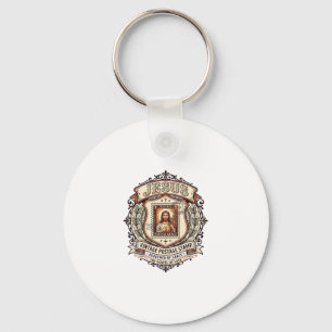 Chaveiro Selo Postal Vintage Jesus Selo Postal Vintage Jesu