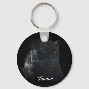 Chaveiro selvagem preto do amante dos animais do