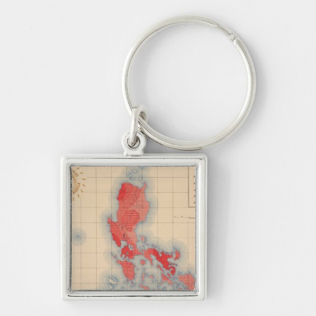 Chaveiro Sem 6 Sinais de Distribuição de Temblores (Frente)