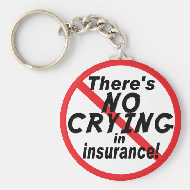 Chaveiro Sem Choro De Seguro (Frente)