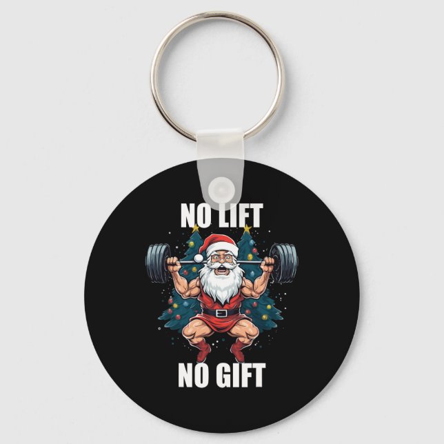 Chaveiro Sem Elevação Sem Presente Natal Gym Bodybuil (Frente)