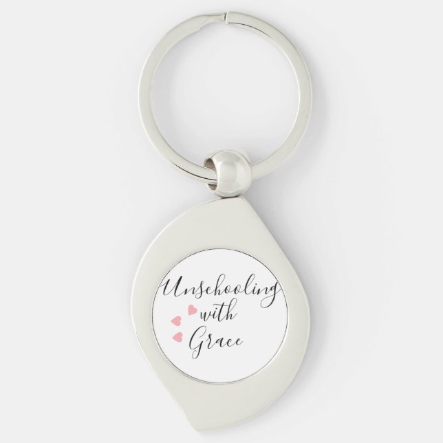 Chaveiro Sem escolaridade Mãe Grace Hearts (Frente)