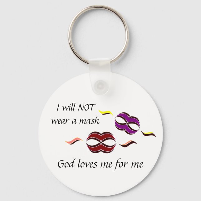 Chaveiro Sem Máscara (Frente)