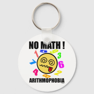 Chaveiro Sem matemática! Arithmofobia