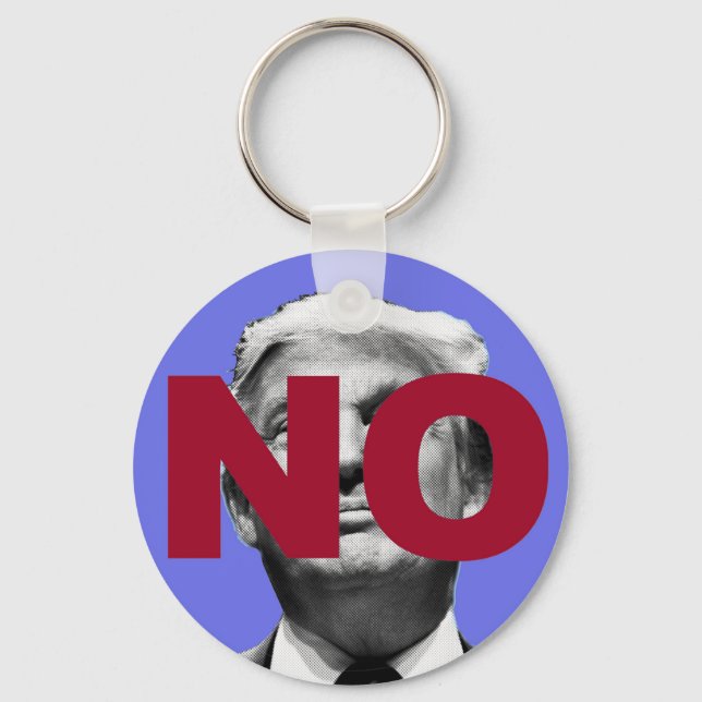 Chaveiro Sem Trump (Roxo e Vermelho) (Frente)