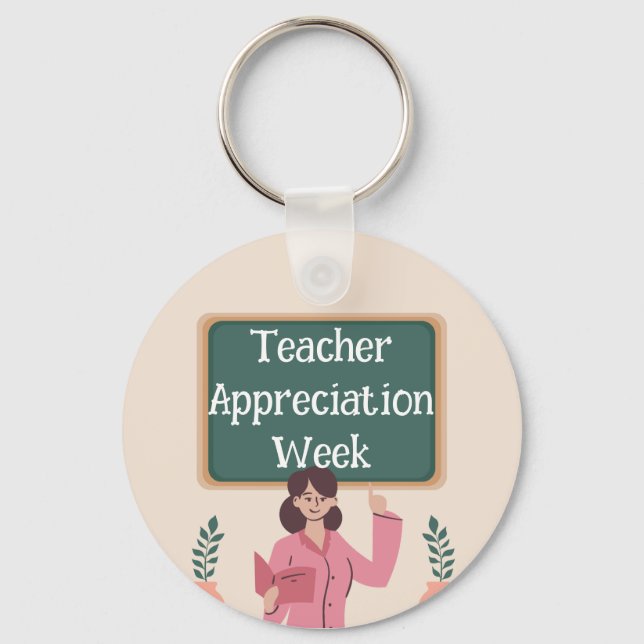 Chaveiro Semana de Apreciação do Professor (Frente)