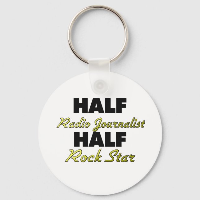 Chaveiro Semijornalista Half Rock Star (Frente)