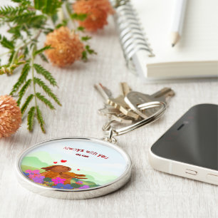 Chaveiro Sempre com Você – Coelhinho Fofo