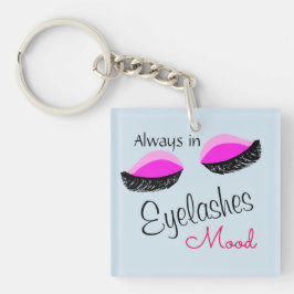 Chaveiro sempre no saco do dente do humor das pestanas