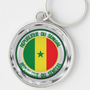 Chaveiro Senegal Round Emblem