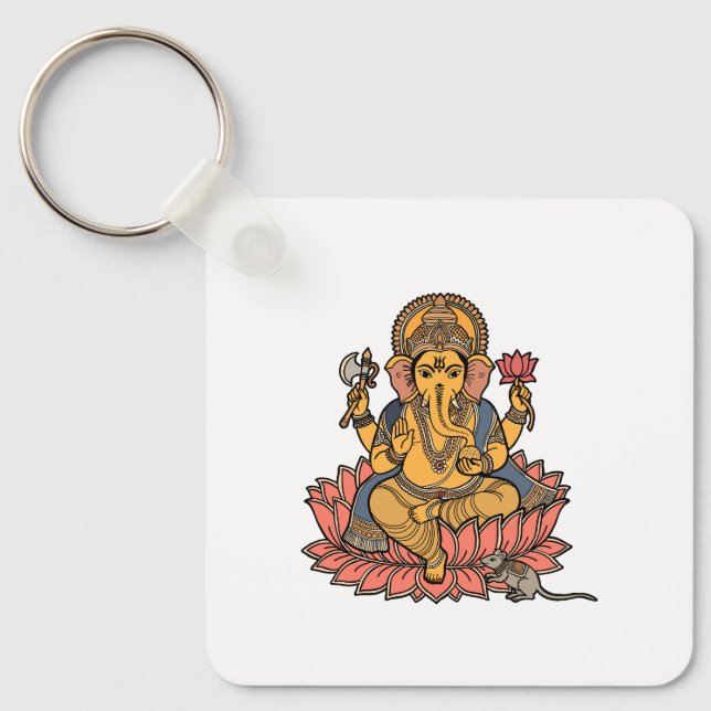 Chaveiro Senhor Ganesha (Frente)