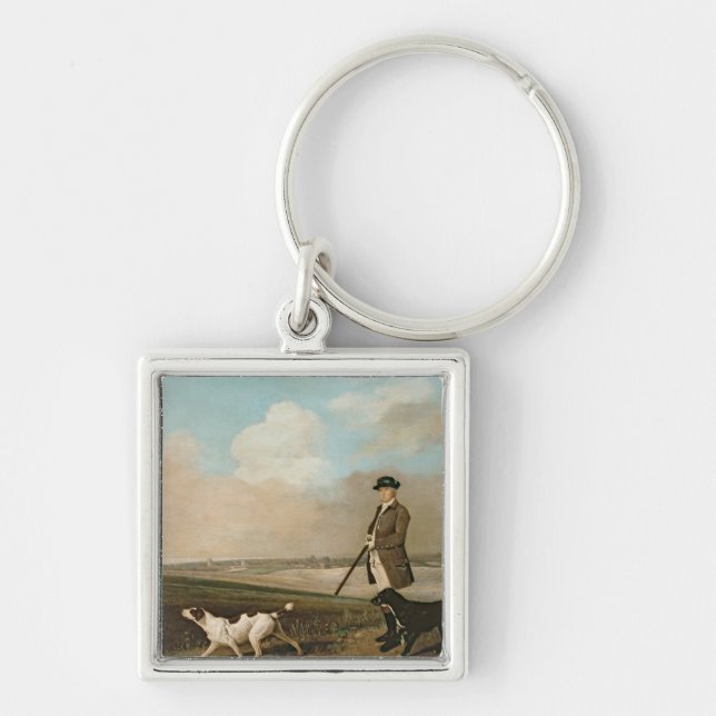 Chaveiro Senhor John Nelthorpe de George Stubbs | (Frente)